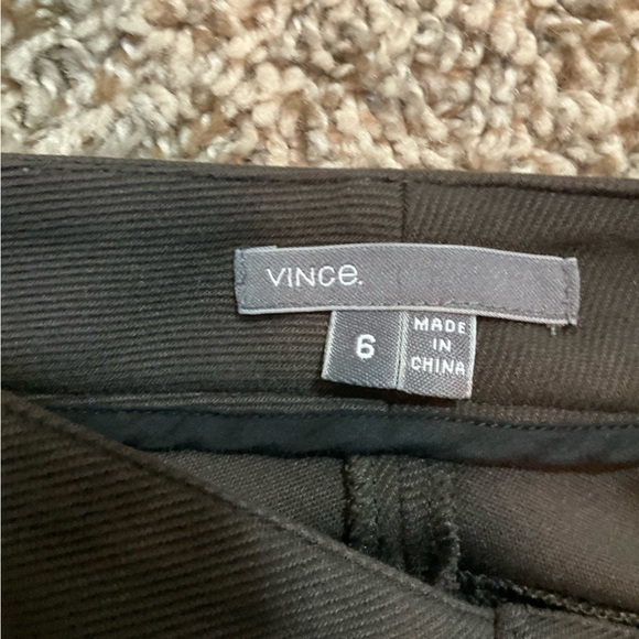 Vince Women’s Stretch Pants Brown Riding Style Size 6 - Picture 3 of 9